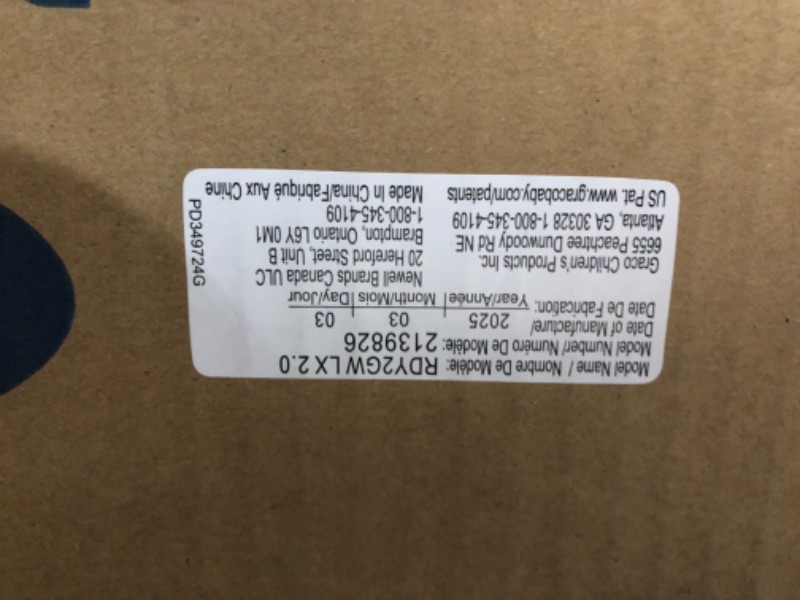 Photo 1 of ***FACTORY SEALED***Graco Ready2Grow LX 2.0 Double Stroller Features Bench Seat and Standing Platform Options, Clark