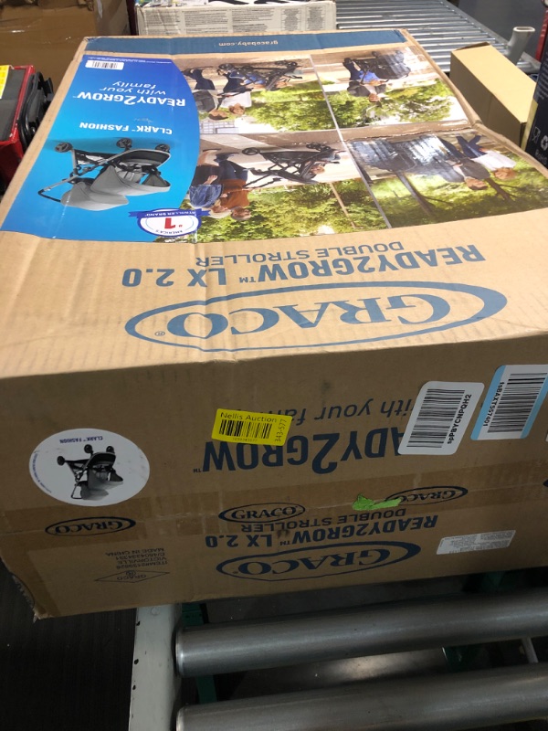 Photo 1 of ***FACTORY SEALED***Graco Ready2Grow LX 2.0 Double Stroller Features Bench Seat and Standing Platform Options, Clark