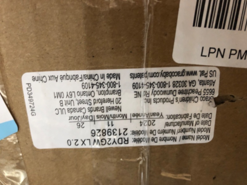 Photo 1 of ***PARTS ONLY***Graco Ready2Grow LX 2.0 Double Stroller Features Bench Seat and Standing Platform Options, Clark