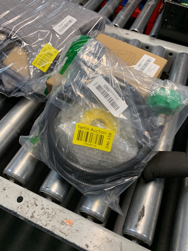 Photo 1 of 6 Feet for Weber Adapter Hose for Weber Travelev Grill, for Weber Traveler Grill Accessories for Weber Q 1000 for Weber Q Series, and for Weber Traveler Gas Go-Anywhere Grills Propane Adapter.