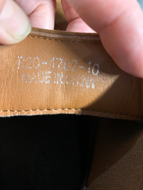 Photo 1 of (SIZE 12) ) (USED/FAIR) Roknemo Mens Suede Chelsea Boots - Classic Slip On Dress Boots with Side Elastic Panels - Comfort Low Cut Ankle Shoes - Brown Suede 10