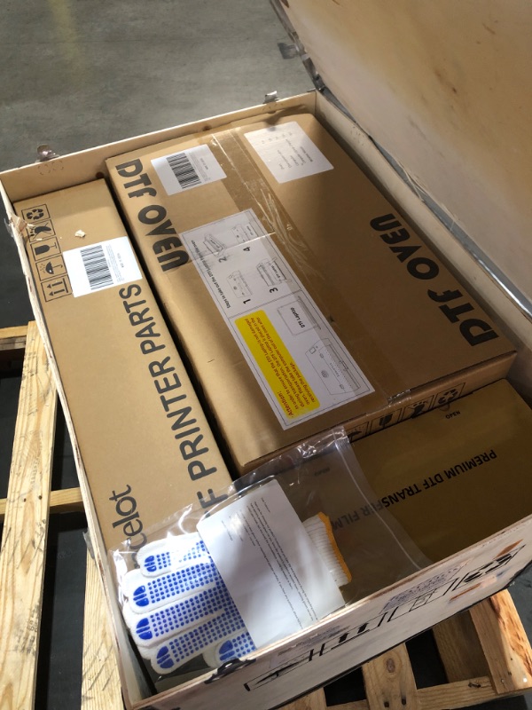 Photo 1 of *** truck/ trailer pick up*** Lancelot A3 l1800 DTF Transfer Printing Machine with Roll Feeder, White Ink Circulation and Easy Operation,DTF Printer Bundle for Dark and Light Clothing (Printer+Oven+Laptop+consumable)