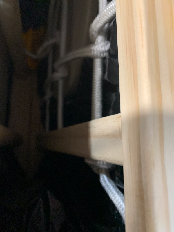 Photo 1 of (FOR PARTS) **STOCK IMAGE NOT THE SAME**
Avenlur Walnut 9-in-1 Swedish Ladder Wall Gym Set - 94.5 Inches - Trapeze Swing, Rope Ladder, Rock Wall, Rope Wall, Rock Ramp Climber, Slide, Pull-up Bar, Ladder and Swing