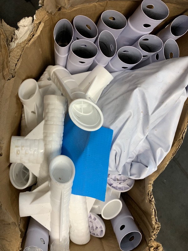 Photo 1 of ***PARTS ONLY **** Bestway: Steel Pro MAX - Round Swimming Pool Set - 12' x 30" Tropical - Above Ground, Tritech Construction, Filter Pump, Steel Frame, Click-Assembly