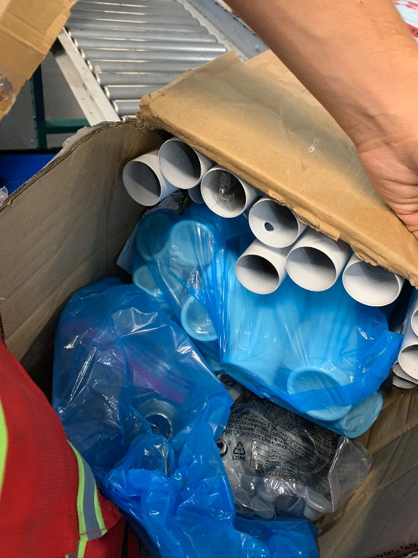 Photo 1 of Intex 26701EH Prism Frame Premium Above Ground Swimming Pool Set: 10ft x 30in – Includes 330 GPH Cartridge Filter Pump – SuperTough Puncture Resistant – Rust Resistant – 1185 Gallon Capacity