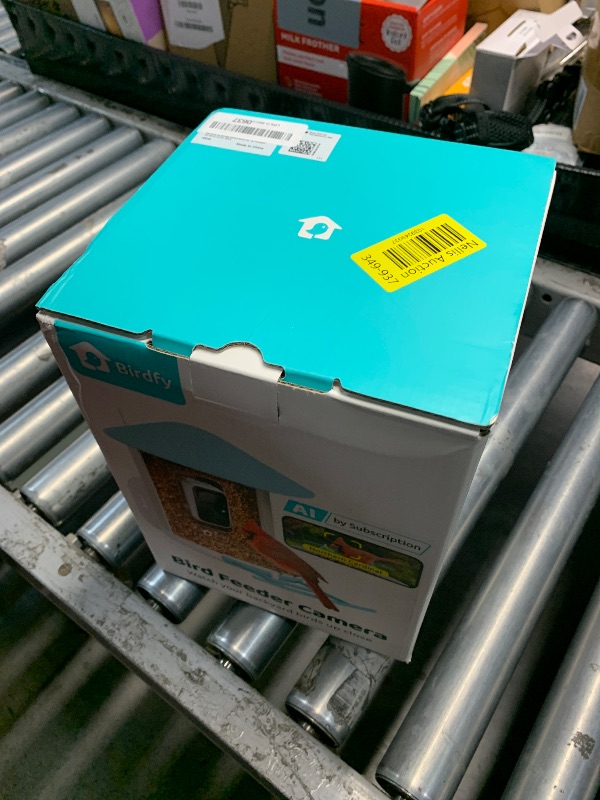 Photo 1 of NETVUE by Birdfy Smart Bird Feeder with Camera, Bird Watching Camera, Auto Capture Video & Motion Detection, 1080P Live Steam, Cardinal Feeder Outdoor Wireless, Ideal Present for Backyard Birder, Blue