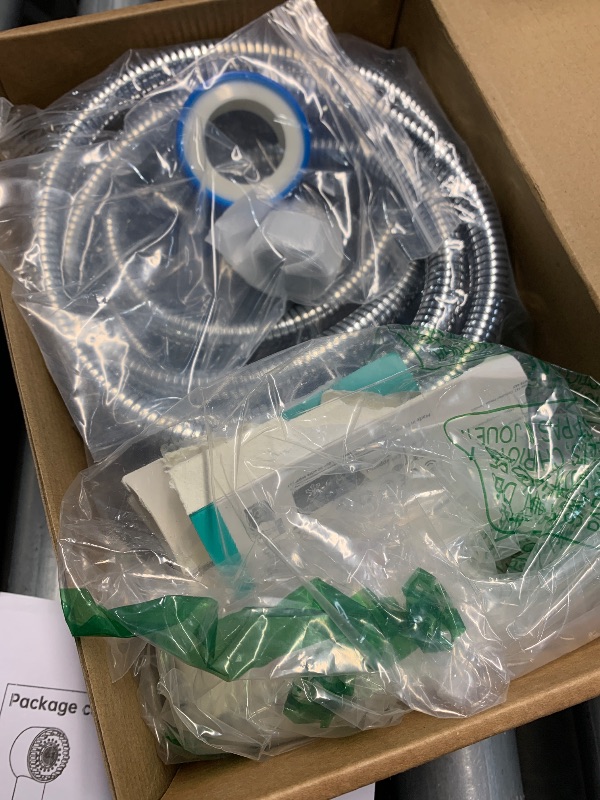 Photo 1 of (used)(incomplete)(for parts only) 3 Mode Dog Shower Attachment, High Pressure Handheld Sprayer with ON/OFF Switch, 3/4 GHT Female Connector