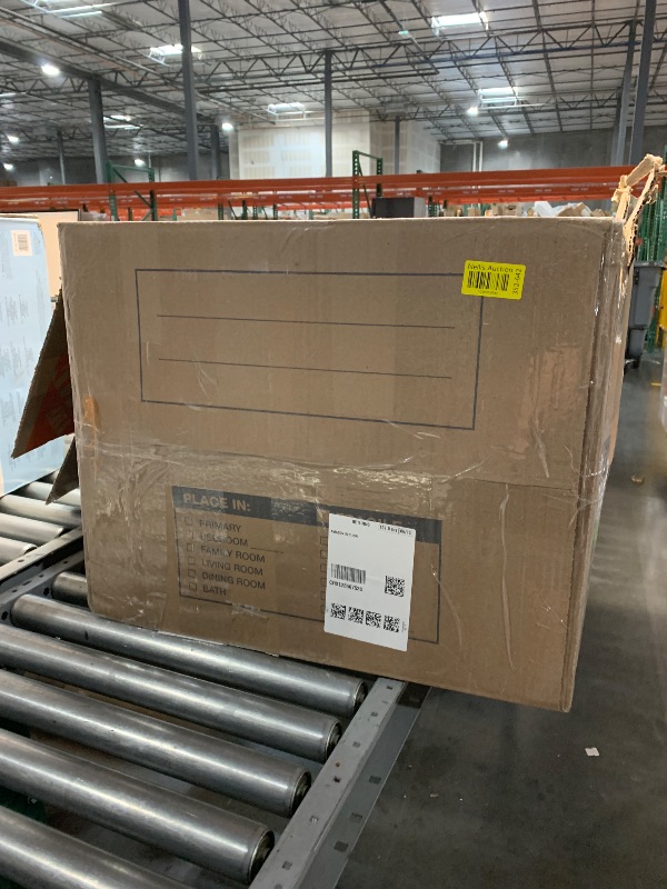 Photo 1 of *** PARTIAL SET - MISSING PARTS *** FAVSH Upholstered Sleeper Sofa,L Shaped Sectional Corner Couch with Storage Chaise and Pull-Out Bed,Modern Couches w/Cabinet Armrests & 3 Removable Back Cushions,for Living Room,Office,Apartment,Beige