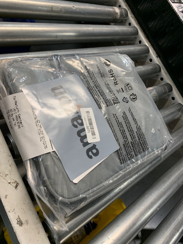 Photo 1 of MATEIN Electronics Organizer Travel Case, Large Cable Storage Bag, Water Resistant Carrying Case with Handle, Tech Organizer for Tablet (Up to 12.9inch), USB Charger, Clipper, Grey