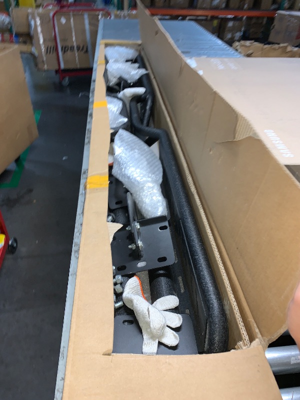 Photo 1 of **TRUCK OR TRAILER PICKUP ONLY**HEAVILY USED**
YITAMOTOR Running Boards & Side Steps Compatible with 2009-2018 Dodge Ram 1500 Crew Cab, 2019-2024 1500 Classic, 2010-2024 2500/3500, Black Nerf Bars, Two-Stair for Roof Operation
