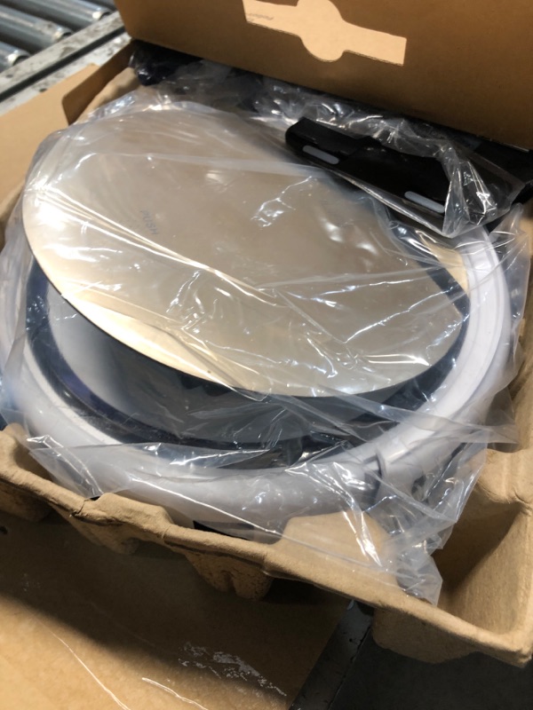 Photo 1 of ** USED**
ILIFE V5s Plus Robot Vacuum and Mop Combo, Works with 2.4G WiFi, Alexa/App/Remote Control, Automatic Self-Charging Robotic Vacuum Cleaner, for Pet Hair, Hard Floor, Low Carpet (V5s Pro Upgraded)