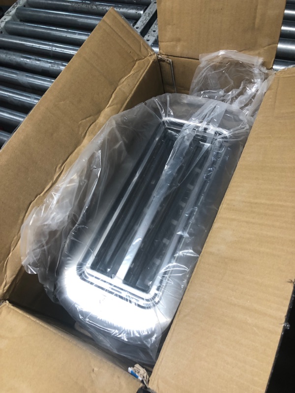 Photo 1 of 4 Slice Toaster Touch Screen Control, Long Extra Wide Slots Smart Bread Toaster, 6 Bread Types & 6 Shade Settings, Stainless Steel Toaster, with Removable Tray, Cancel/Defrost/Reheat Function, Sliver