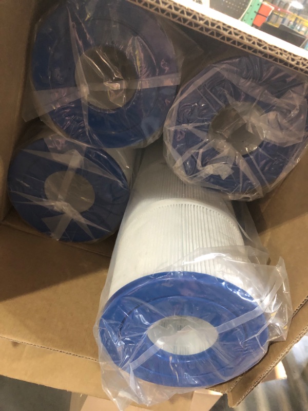 Photo 1 of *** FACTORY SEALED***Pellucid Pool Filter with CCP520, R173578, PCC130, Unicel C-7472, Clean and Clear Plus 520, Filbur FC-1978, 817-0143, 178585, 4X130 sq.ft,4 Pack.