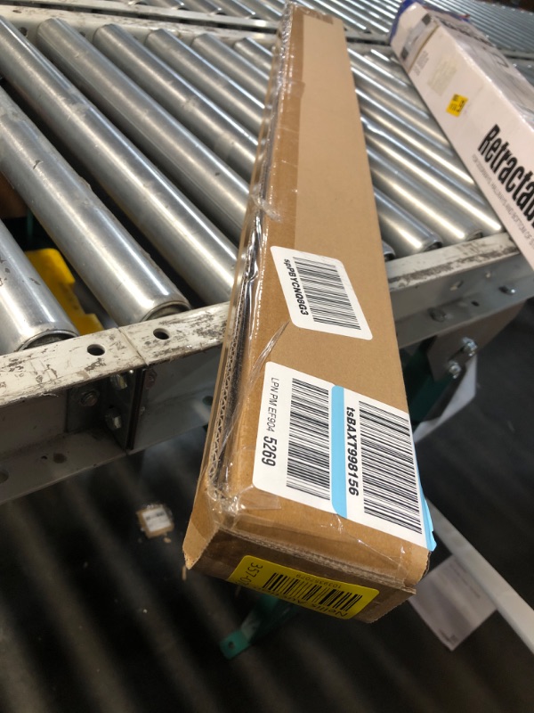 Photo 1 of *** FACTORY SEALED***GLazBlinds Cordless 1" Vinyl Mini Blinds for Indoor Windows - Light Filtering Horizontal Window Blinds & Shades, 35" W x 48" H, White