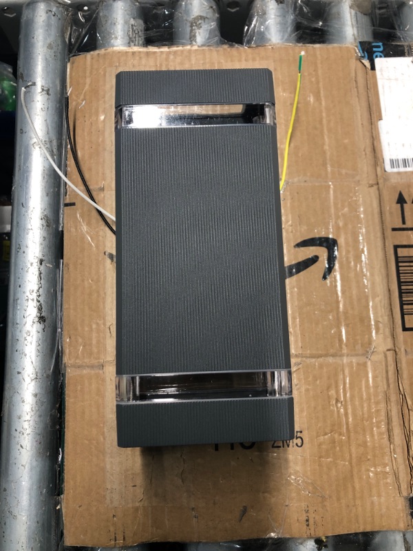 Photo 1 of (UNTESTED) (PARTIAL SET) LMP LED Square Up and Down Lights Outdoor Wall Light?Body in Aluminum Waterproof Outdoor Wall Lamps?3000k 5W with Certificate ETL