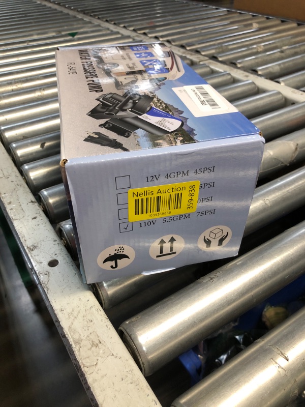 Photo 1 of TDRRICH Water Pressure Booster Pump for House?110V RV Water Transfer 5.5GPM 30PSI-75PSI Self-priming Pump,Diaphragm Power Water Pumps for Boats Inline Garden Hose Lawn Camper Sprinkler Irrigation