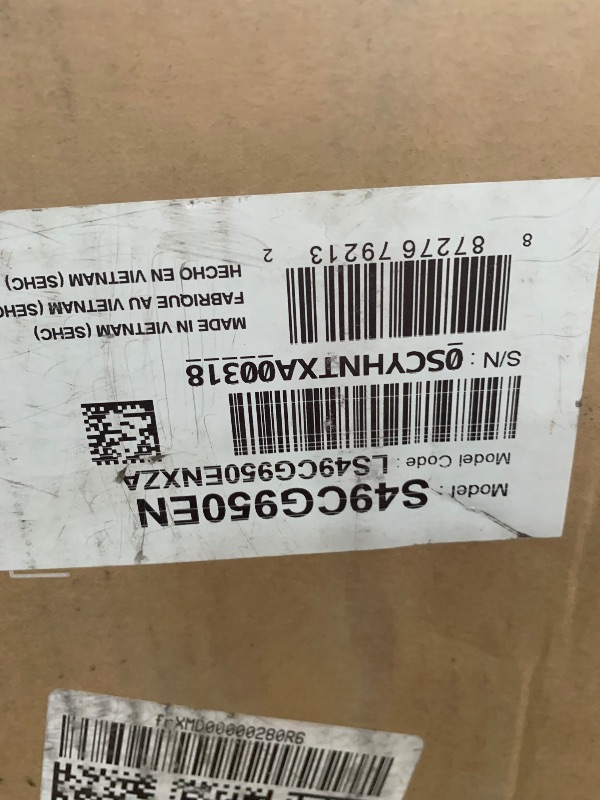 Photo 1 of ***PARTS ONLY***
SAMSUNG 49" Odyssey G9 (G95C) Series DQHD 1000R Curved Gaming Monitor