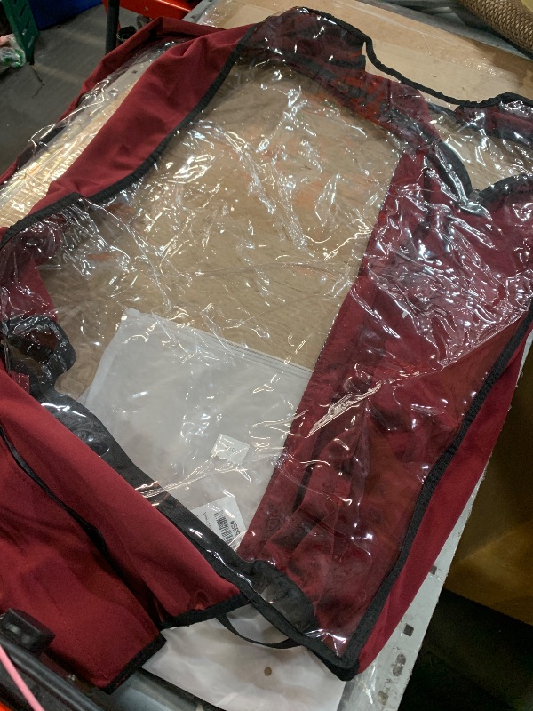 Photo 1 of (incomplete)(see images) Yotako Upgraded Zippered Clear PVC Suitcase Cover, 30 Inch Luggage Covers (30''(26.37''H x 20.27''L x 11.61''W))