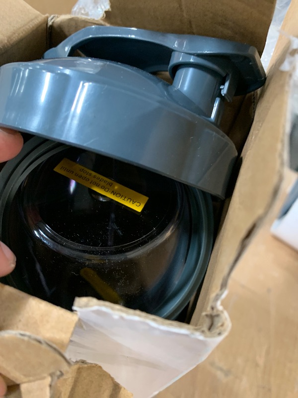 Photo 1 of 7 Pieces nutribullet Blender Cups & Blade Replacement Set 32oz Huge Cup with 1 Flip-Top To-Go Lid and 1 Lid Ring & Premium Extractor Blade with Compatible with NutriBullet 600w/900w Blender