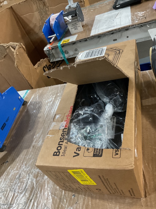 Photo 1 of [Updated 2025] Bonsenkitchen Vacuum Sealer Machine + 40 Vacuum Bags, Fast-Compact/Multi-Functional Food Vacuum Sealer with External Vacuum System, Black