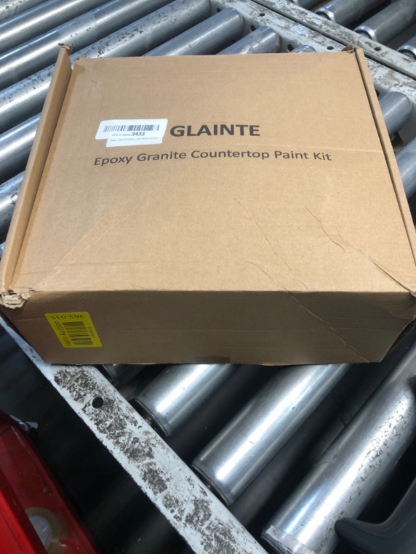 Photo 1 of ***(MISSING PARTS/ NOT A COMPLETE SET)***
GLAINTE White Marble Countertop Paint Kit - Epoxy Countertop Refinishing Kit, Kitchen Bathroom Coating For Marble, Granite, Formica, Laminate Cover 35-40 Sq.Ft