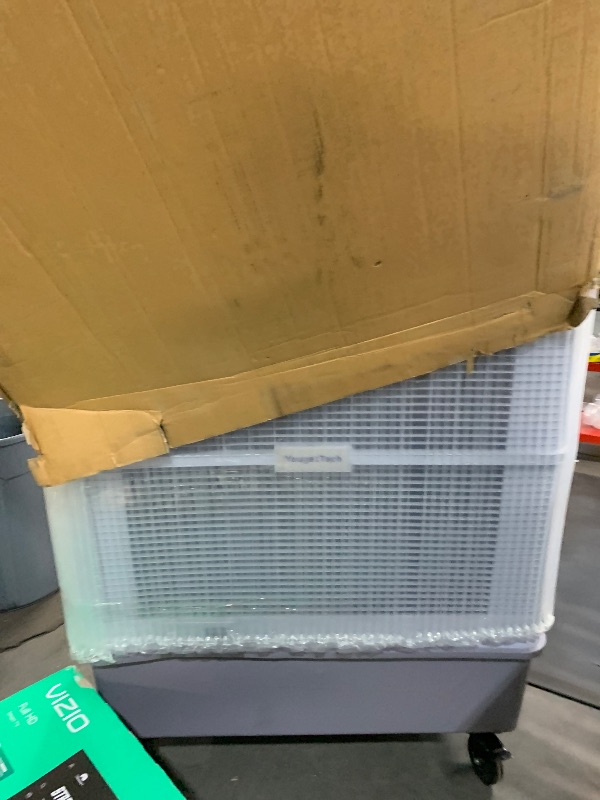 Photo 1 of *** TRUCK/TRAILER PICKUP ONLY***12000 CFM Evaporative Cooler 59", 160L- - 42.3 Gal Tank, 90°Oscillation, 450W 6 Speeds Swamp Water Cooler 120V, Industrial Strength Swamp Cooler for Outdoor Commercial Factories - Gray
