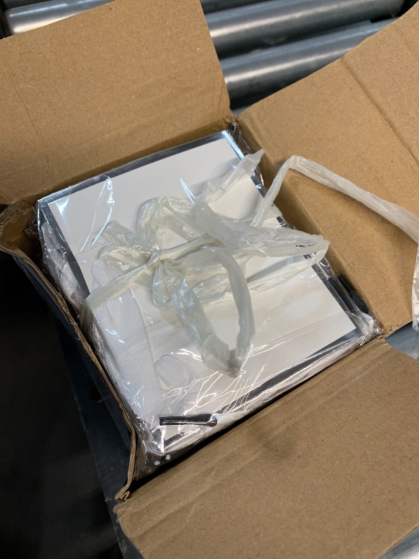 Photo 1 of (PARTIAL SET) Yeaqee 50 Pcs Mini Metallic Foil Gift Bags with Handles 4x4. 75x2. 25'' Tiny Thank You Favor Bag Bulk with Tag for Father's Day Graduation Wedding Birthday Bridal Shower Party Favor(White, Silver)