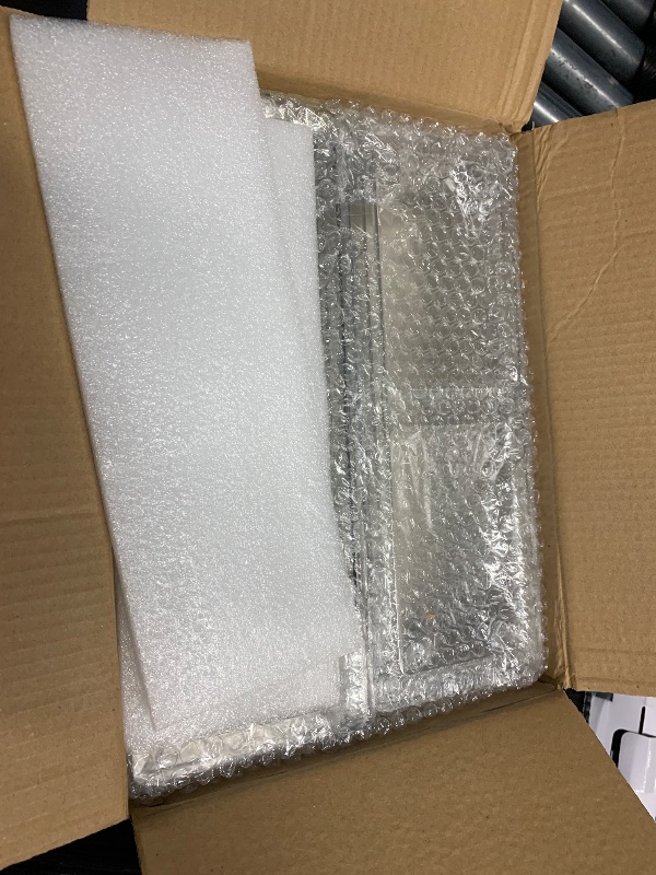 Photo 1 of MANO 4Pack Stackable Refrigerator Drawers Pull Out Clear Fridge Drawer Organizer Bins Pantry Storage Box Plastic Food Containers for Kitchen Bedroom Cabinet Dresser Clothes (M)