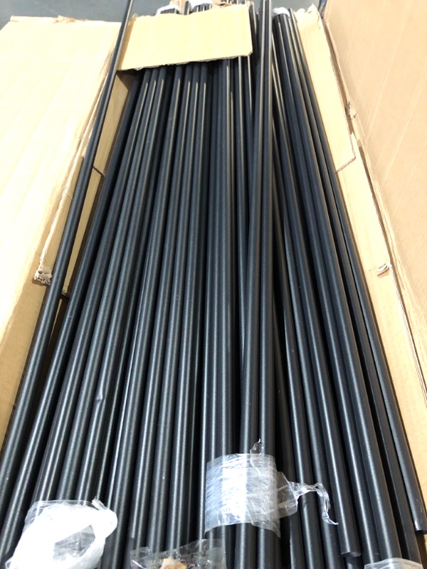 Photo 1 of (please see all images)  Aluminum Deck Balusters Hollow Round Deck Railing Spindles