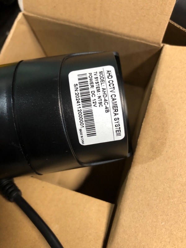 Photo 1 of 3000TVL Home Security System Surveillance DVR Camera Kits, 4pcs Wired 5MP PoE IP Night Vision Cameras Set with AI Motion Person Vehicle Detection, 4K NVR with 512GB Hard Drive for 24-7 Recording