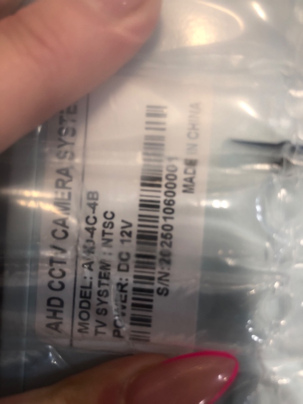 Photo 1 of 3000TVL Home Security System Surveillance DVR Camera Kits, 4pcs Wired 5MP PoE IP Night Vision Cameras Set with AI Motion Person Vehicle Detection, 4K NVR with 512GB Hard Drive for 24-7 Recording