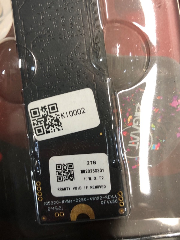 Photo 1 of Aiibe 2TB Internal SSD NVMe M.2 2280 Internal Solid State Drive PCIe 4.0 Read up to 7450MB/s Gaming SSD - X16Plus