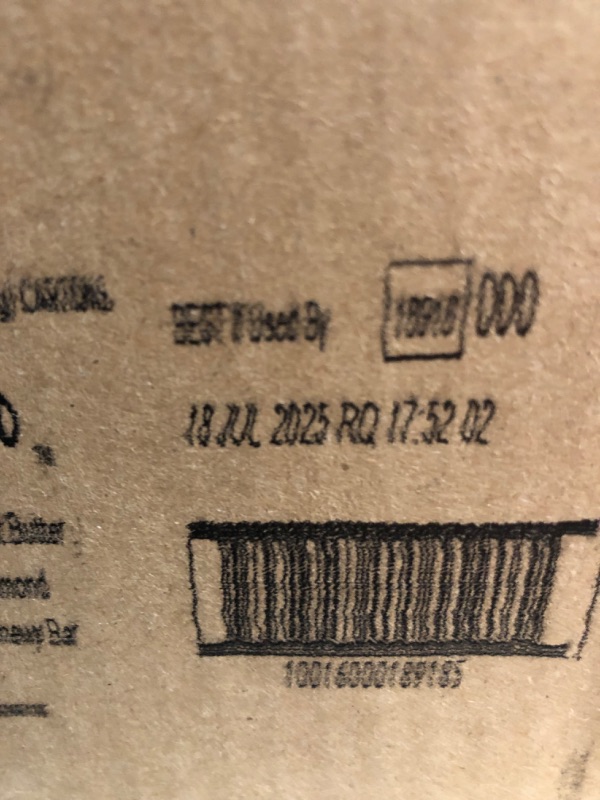 Photo 1 of *** non returnable***
(6  IN THE BOX) ***exp 18-JUL-2025***
Ratio Chewy Protein Bar, Peanut Butter Almond, 11g Protein, Keto Friendly, 5.64 oz (4 Bars)