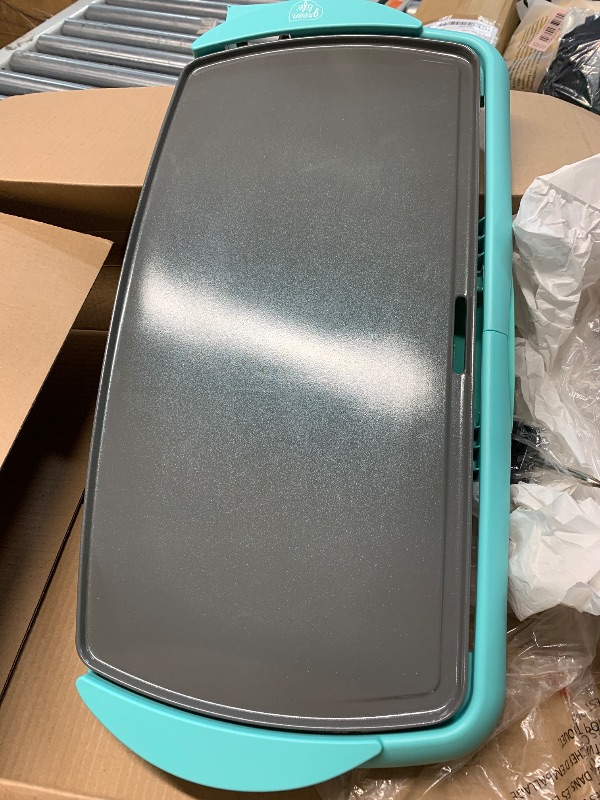 Photo 1 of (used)(see all images) GreenLife 20” Extra Large Electric Griddle, Non-Toxic PFAS & PFOA-Free Ceramic Nonstick, Temperature Control, Quick Even Heating
