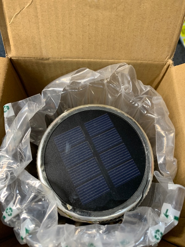 Photo 1 of (Missing pieces) Mosaic Lights Outdoor Hanging Lanterns, Rechargeable Mosaic Solar Lanterns? Outdoor Waterproof Solar Night Lights Table Lamps for Decorations