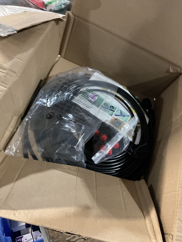 Photo 1 of (Incomplete) Maotong 240FT Drip Irrigation System Kit New Quick-Connect, Automatic Garden Watering Misting System for Greenhouse, Yard, Lawn