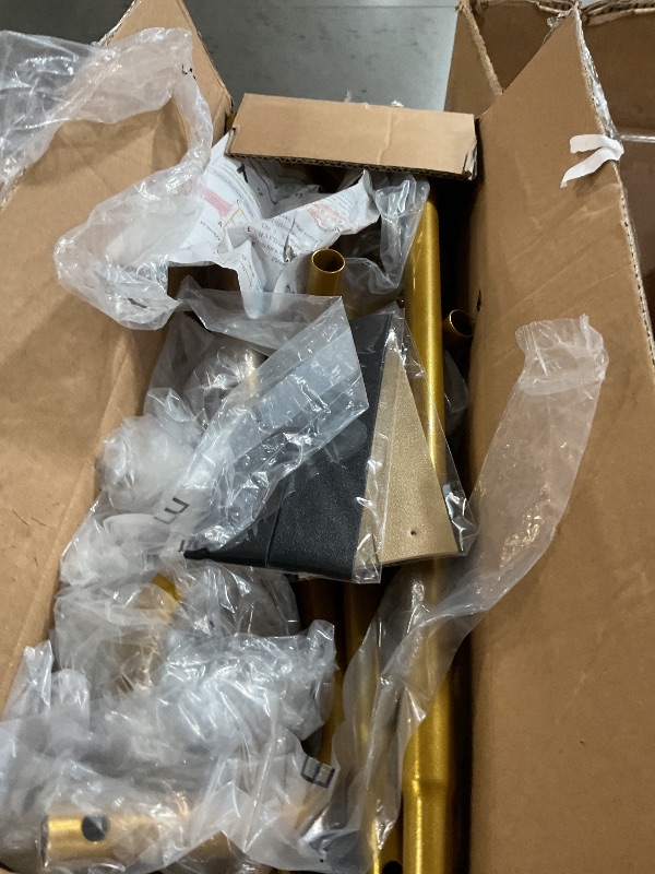 Photo 1 of WellSign Wedding Welcome Sign Holder,Welcome to Our Wedding Sign Adjustable Display Stand with Leather Sign Hanging Straps,Gold Easel Stand Personalized for Baby Shower Graduation Bridal Shower Sign