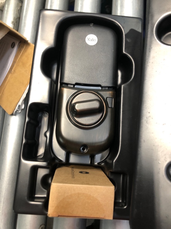 Photo 1 of (see all images) Yale Assure SL Deadbolt Lock with Z-Wave, Oil Rubbed Bronze Keyless Entry Door Lock with Touchscreen Keypad for Front Door