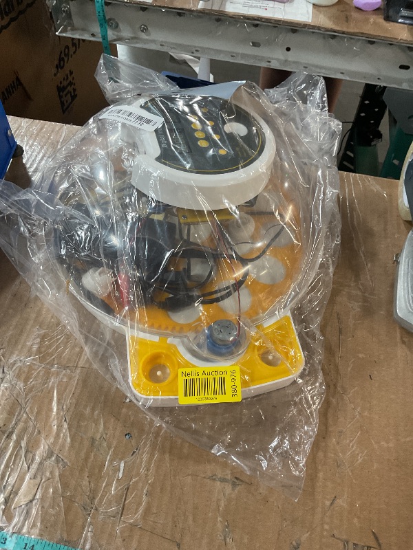 Photo 1 of 18 Egg Incubator with Automatic Egg Turning and Humidity Control, Egg Incubator Fully Automatic for Hatching Chicken Ducks Goose Quail Pigeon Turkey, Incubator for Home Science Classroom Lab Farm