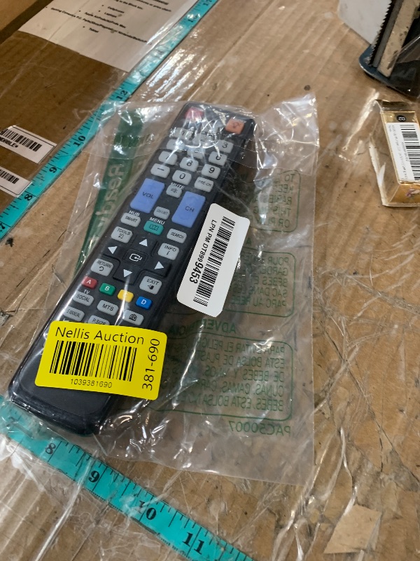 Photo 1 of New AA59-00443A Replaced Remote fit for Samsung LED TV 6000 Series 6050 Series UN40D6000 UN46D6000 UN55D6000 UN40D6050 UN32D6300 UN32D6000SF UN40D6000SF UN40D6050TF UN40D6300SF UN46D6000SF UN46D6050