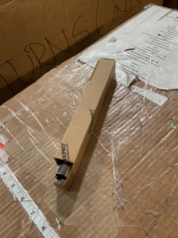 Photo 1 of WORKPRO 5/8" Magnetic Spark Plug Socket with Magnetic Design, Swivel Thin Wall Spark Plug Socket, 3/8" Drive x 8" Total Length, 360 Degree Swivel, 12 Point