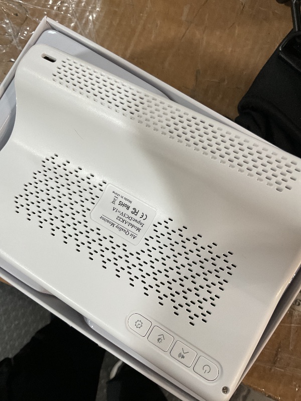 Photo 1 of (Parts) 16 in 1 Air Quality Monitor Indoor 7" Display 9 AQI+7 AQI Alerts Air Quality Meter for CO2, TVOC, PM2.5 PM1.0 PM10, HCHO, Temperature Humidity AQI & Time, Air Detector Air Quality Tester for Home