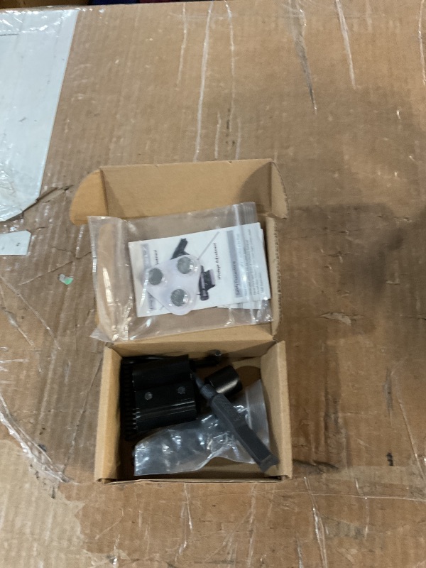 Photo 1 of Mini Red Dot Laser Sight Scope with Barrel Clamp Mount for Rifle Shot Gun