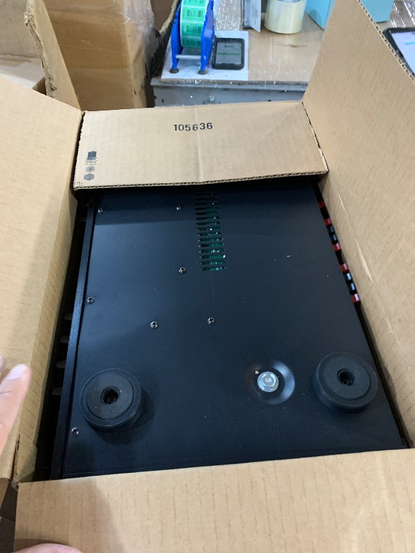 Photo 1 of ***(MINOR DAMAGE SEE NOTES)***Pyle Wireless Home Audio Amplifier System Bluetooth Compatible Sound Stereo Receiver Amp - 6Channel 600Watt Power, Digital LCD, Headphone Jack, 1/4'' Microphone in USB SD AUX RCA FM Radio- PTA66BT.5