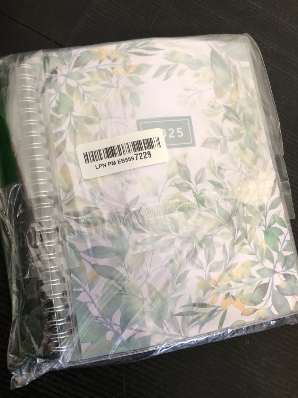 Photo 1 of 2025 Appointment Book & Planner- Ensight 6.5 x 8.5 inches, Large Tabbed Daily Hourly Weekly Planner, Calendar & Schedule Book 15-Minute time Slots, Jan 2025 Dec 2025 Floral