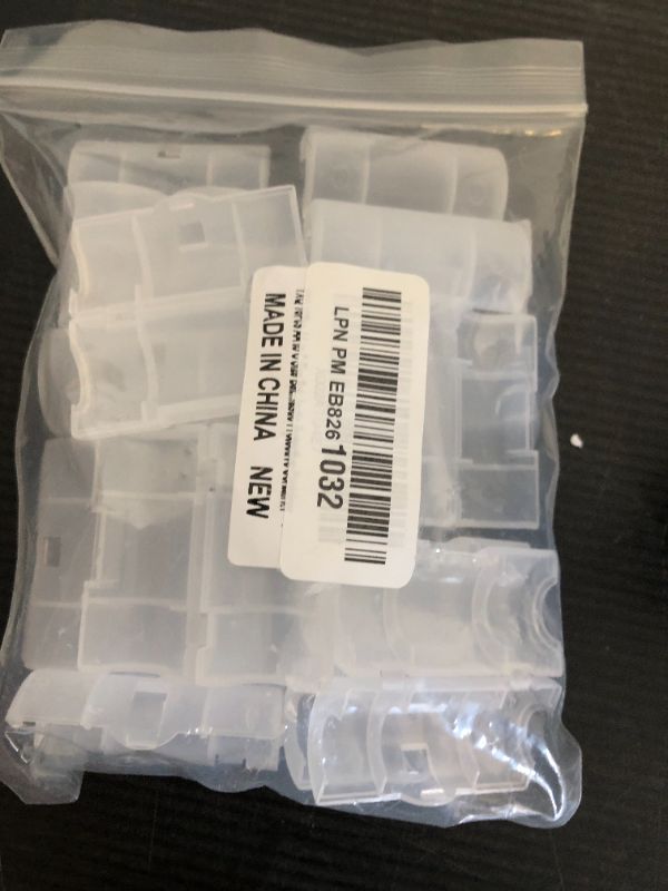 Photo 1 of YXQ 16Pcs AA to C Size Battery Adapter Converter Case Spacers Holder Transparent Plastic Protective Container