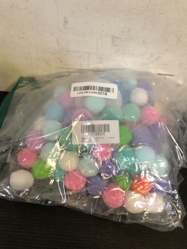 Photo 1 of AIERSA Interactive Cat Toys - 100pcs Pom Pom Balls with Launcher Set for Indoor Cats, Kitten Enrichment