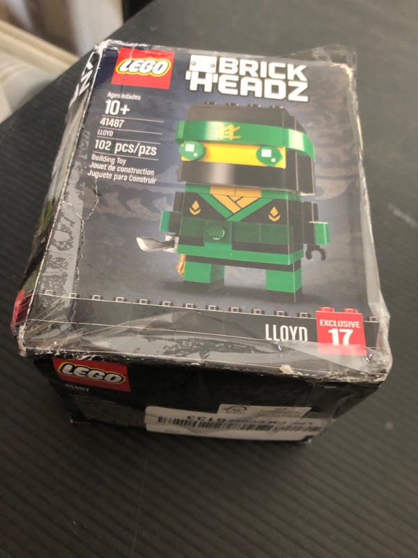 Photo 1 of LEGO BrickHeadz Lloyd 41487 Ninjago Building Set