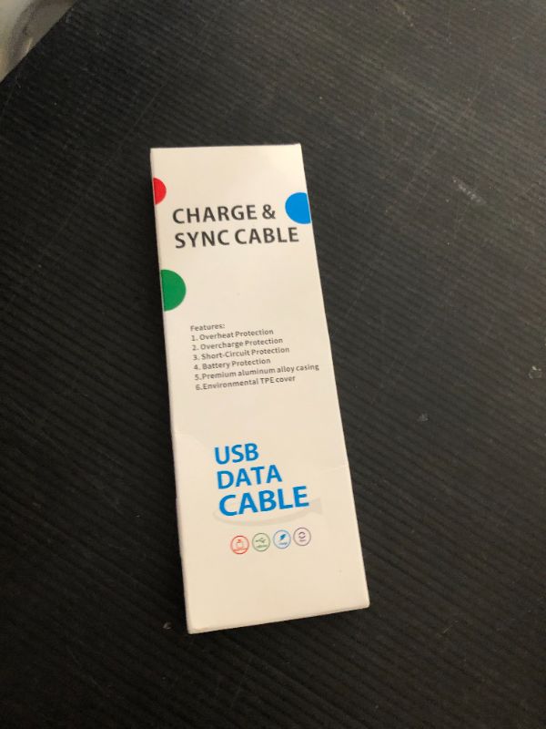 Photo 1 of LED iPhone Charger Cord Light Up Lightning Cable | MFi Certified Apple Charger | Cool USB Fast Charging for iPhone 14 13 12 11 Pro Max XR X SE 8 Plus, iPad iPod and More (Blue, 3ft)
