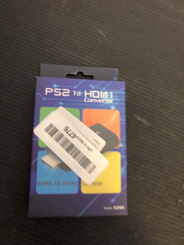 Photo 1 of sartyee New PS2 to HDMI Converter Adapter, Video Converter with 3.5mm Audio Output for HDTV HDMI Monitor, with USB Power Cable, Supports All PS2 Display Modes